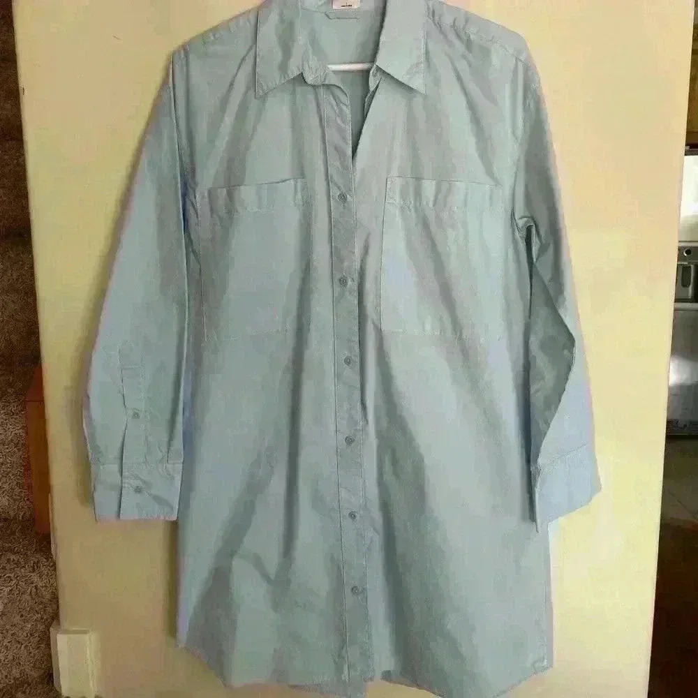 Wilfred Light Blue Button Down Shirt